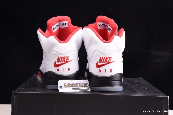 Kick Theory Silver DA1911-102 Retro Tongue Fire Red 5 Air Jordan (2020) 0814